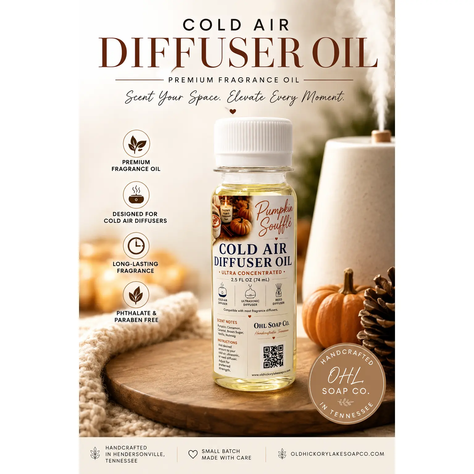 Fall Harvest Diffuser Oil Collection
