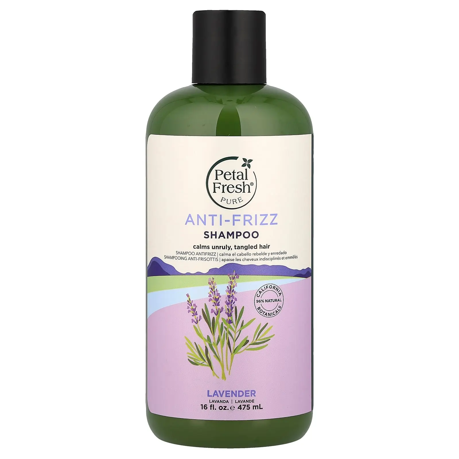 Petal Fresh Anti-Frizz Shampoo, Lavender, 16 fl oz (475 ml)