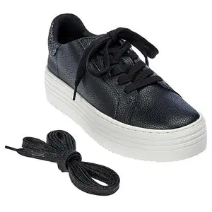 Joy Mangano Joy Performance Comfort Leather Sneakers with Orthotic Insole