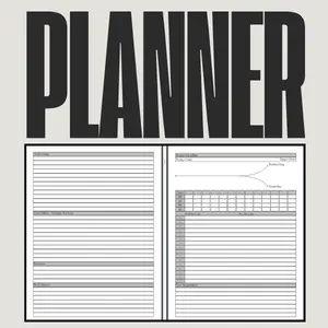 2026 Planner - 8.5 x 11 - Navigating 2026 with Core Values & Daily Activity Tracker