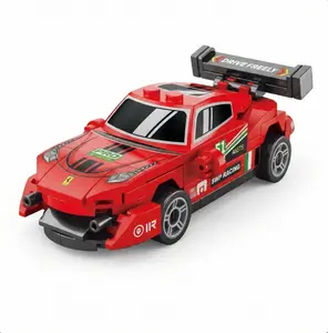 Super Racing Car Assembly Toy, Sports Racing Car DIY Toy, Children's Intellectual Puzzle Car Assembly Model, Desktop Decoration, Living Room Decor, High-Quality ABS , Suitable For Children 6+ Years Old, Can Be Used As Gift/Christmas Decor/Chri  Building