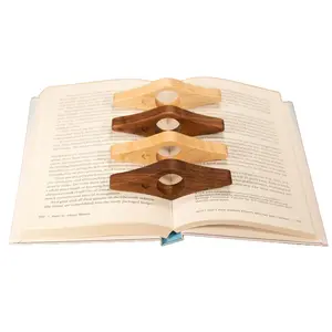 Wood book spreader - Walnut or Maple - Book Flattener, Page Flattener, Page Keeper