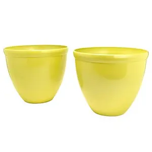 GreanBase Greanbase 16" Pearlescent Planters - Set of 2