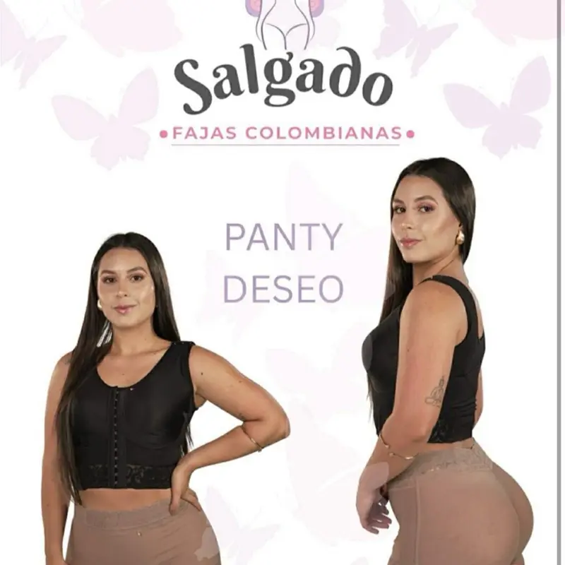Panty Cachetero Deseo FCS2026 Levanta Glúteos Efecto Invisible Moldeador Colombiano Control Abdomen Seamless