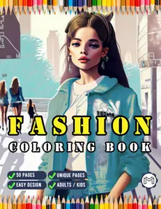 Adult Coloring Book For Women Ladies Fashion Model Aesthetic Coloring Book For 7 Year Old Girl Adult Coloring Workbook Cute Easy Aesthetic Coloring ... Teens Stress Relief For Women Coloring Sheets