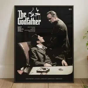[Sale off up to 35%]  The Godfather Scarface Goodfellas , FHD Wall Decor Wall Hangings, Wall Art, Museum Poster [No frame, Free Ship]