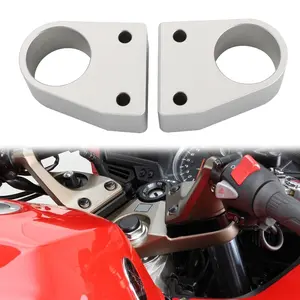 For Honda Vfr800f (2014-2022) 32mm Cnc Aluminum Handlebars, Durable Alloy Material, Optimized Riding Position, Easy Installation