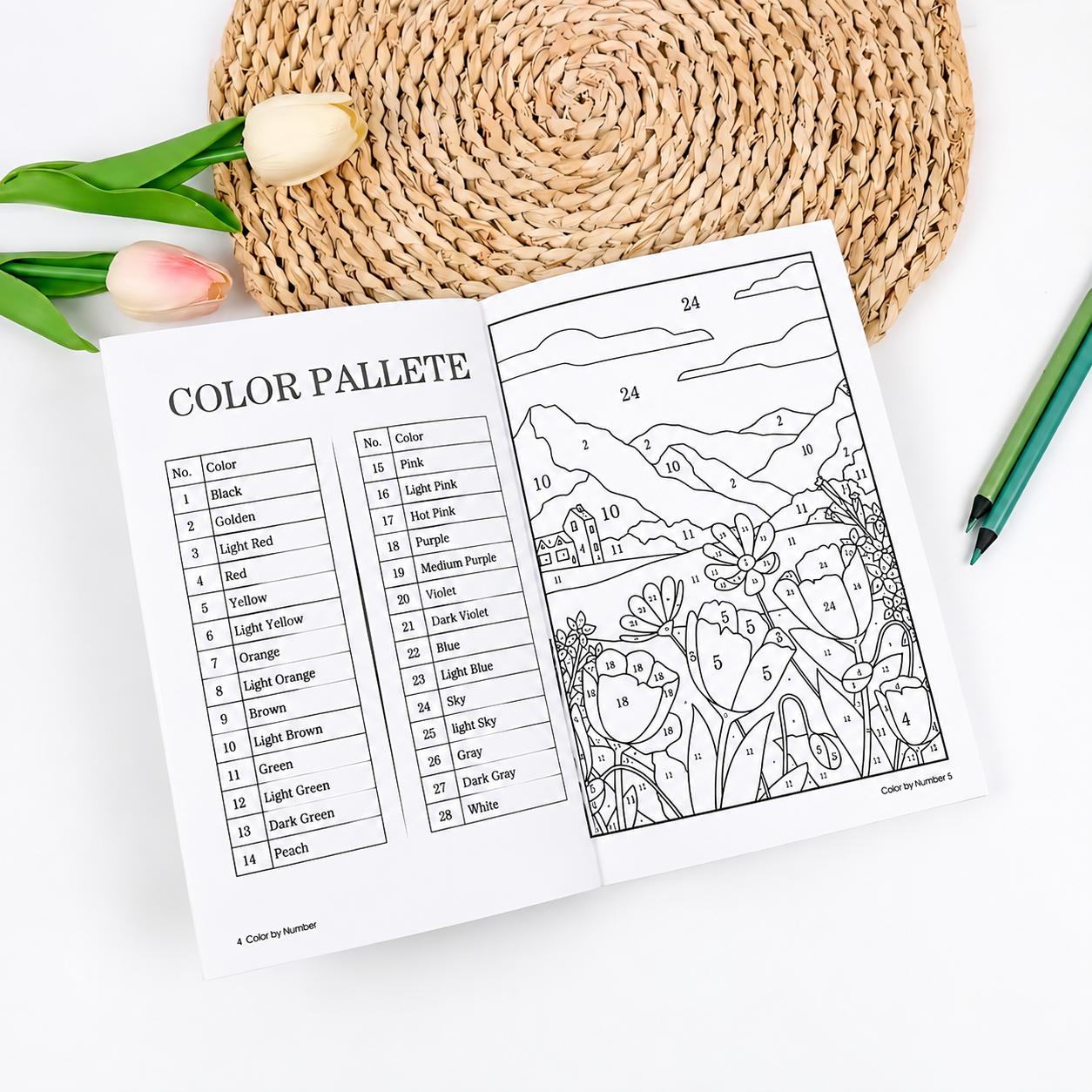 Adult Coloring Gift Book - 75 Vibrant Stress Relief Pages (Flowers, Animals, Landscapes, Mandalas) - Mindfulness Artistic Paper Activity Book for Arts & Crafts Hobbies Adult Coloring Gift Book - 75 Vibrant Stress Relief Pages (Flowers, Animals, Landscapes, Mandalas) - Mindfulness Artistic Paper Activity Book for Arts & Crafts Hobbies