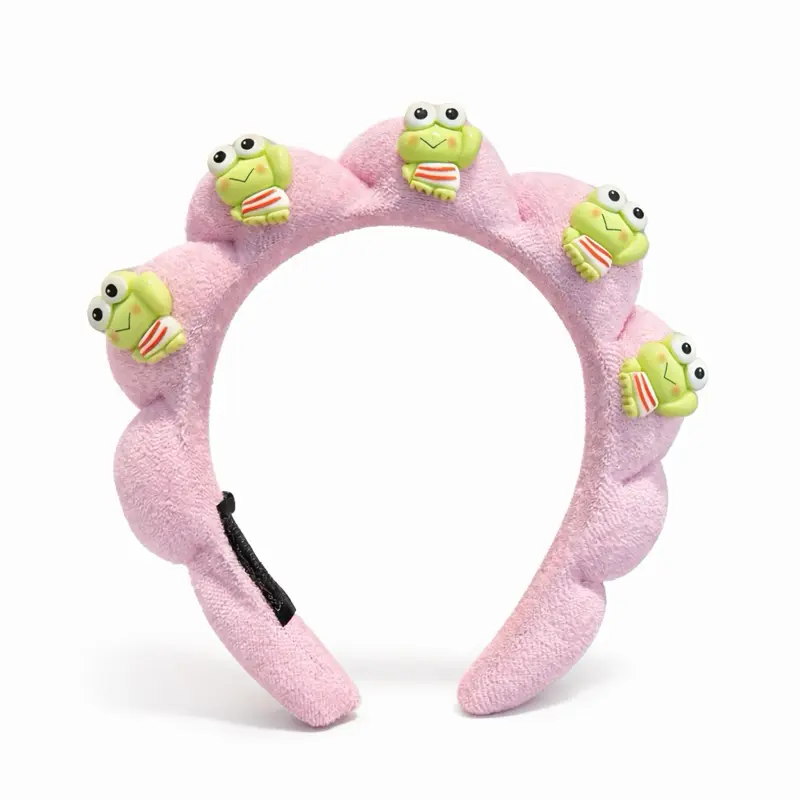 Kawaii Frog Plush Headband