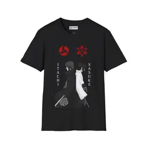 Itachi & Sasuke Unisex Softstyle T-Shirt