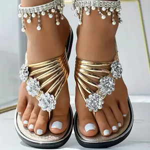 Women's Fashion Print Mule Sandals Elegant Pointed Toe High Heel Sandals for Party Daily Clothing Decor for Women Girls Walking Shoes Footwear Summer Flat Tactical Bathroom Casual peep-toe crystal Low Ultra-Soft Non-Slip EVA Flip comfortable kitten open
