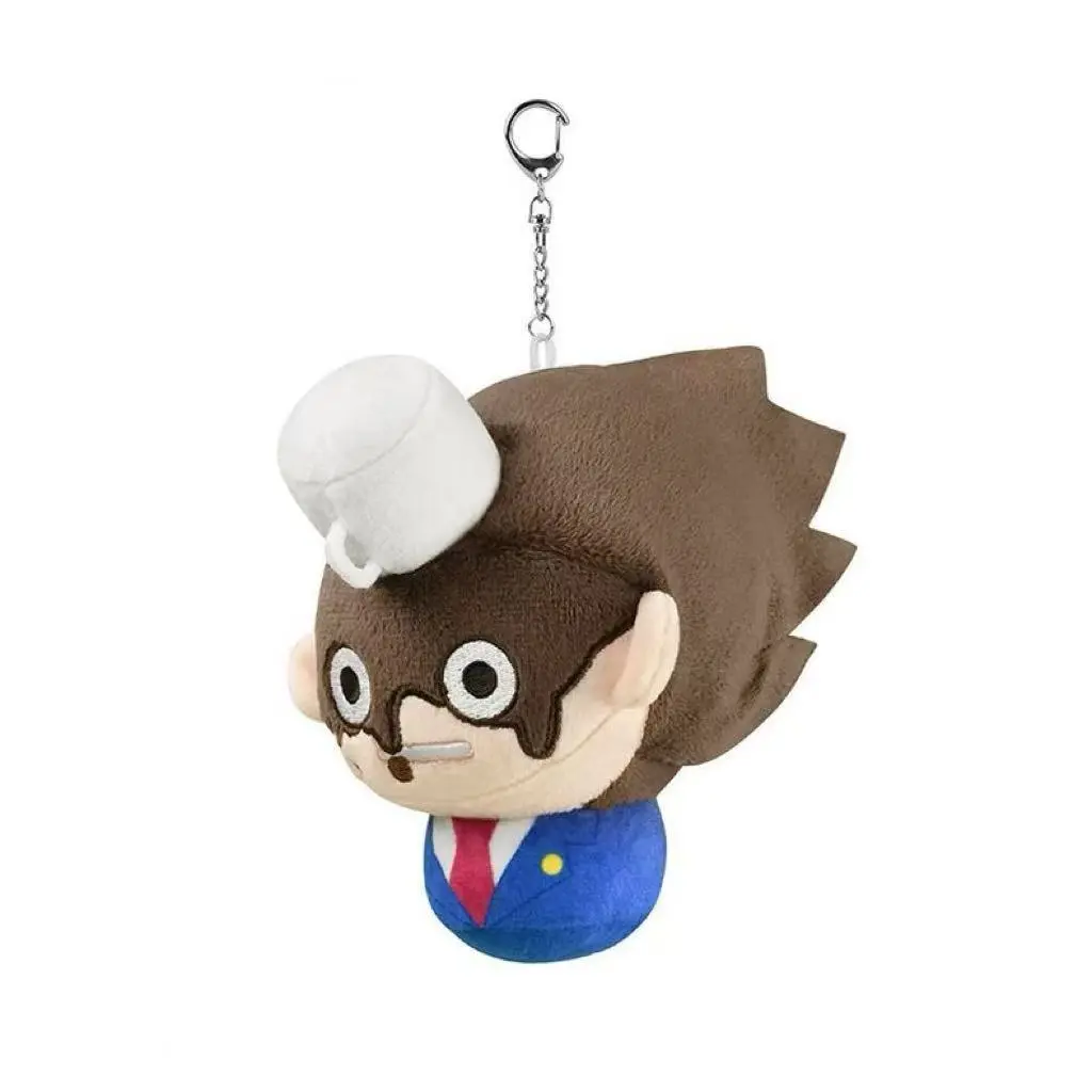 Anime Ace Attorney Phoenix Wright Plush Doll Cartoon Miles Edgeworth Mei Karuma Ichiyanagi Plush Pendant Keychain Toys Kids Gift