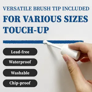 DWIL Touch Up Paint, Multi Surface Scratch Repair for Refrigerator, Enamel, Door, Cabinets, Wood, Microwave, 1.5 Fl Oz