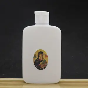 Flip-top plastic bottle lotion, refills container, industrial-grade cream can