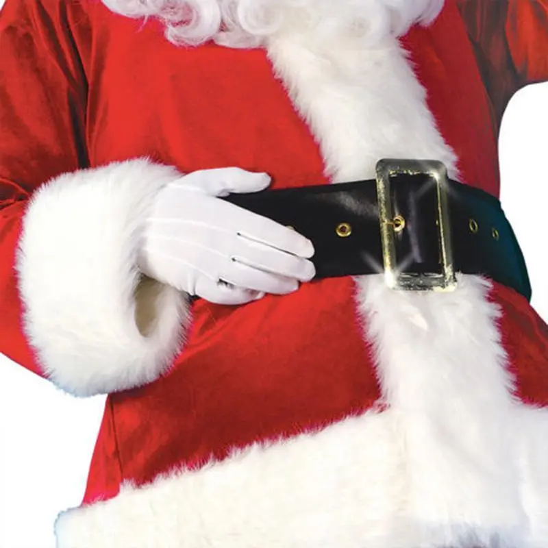 Christmas Santa Claus Cosplay Costume, Red Santa Zipper Coat+Pants+Hat+Belt+Beard+Shoes Christmas Santa Claus Cosplay Costume, Red Santa Zipper Coat+Pants+Hat+Belt+Beard+Shoes