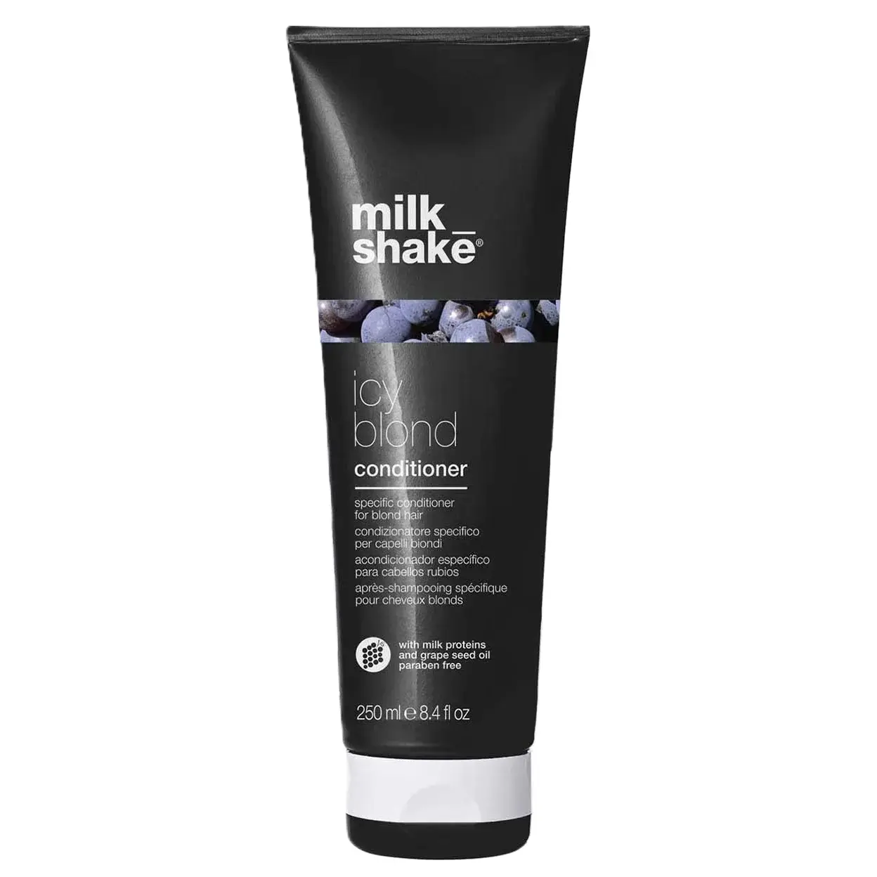 Milk_Shake Icy Blond Conditioner, Toning Conditioner With Black Pigment To Neutralize Yellow And Brass In Platinum Blonde Hair, 8.4 fl oz