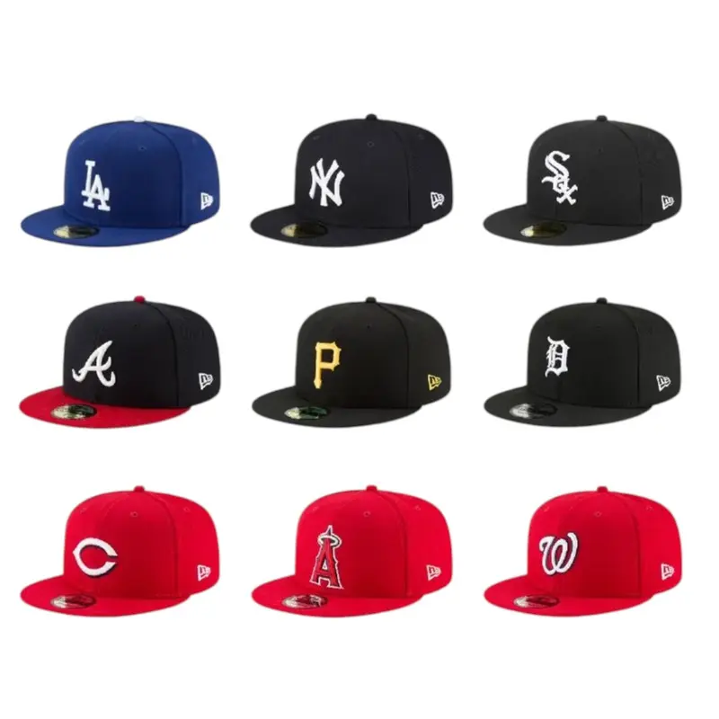 NEW ERA 59FIFTY MLB Baseball Hat National Teams Fitted Snapback Los Angeles Dodgers New York Yankees Boston Red Sox Hats Cap Caps Hat12