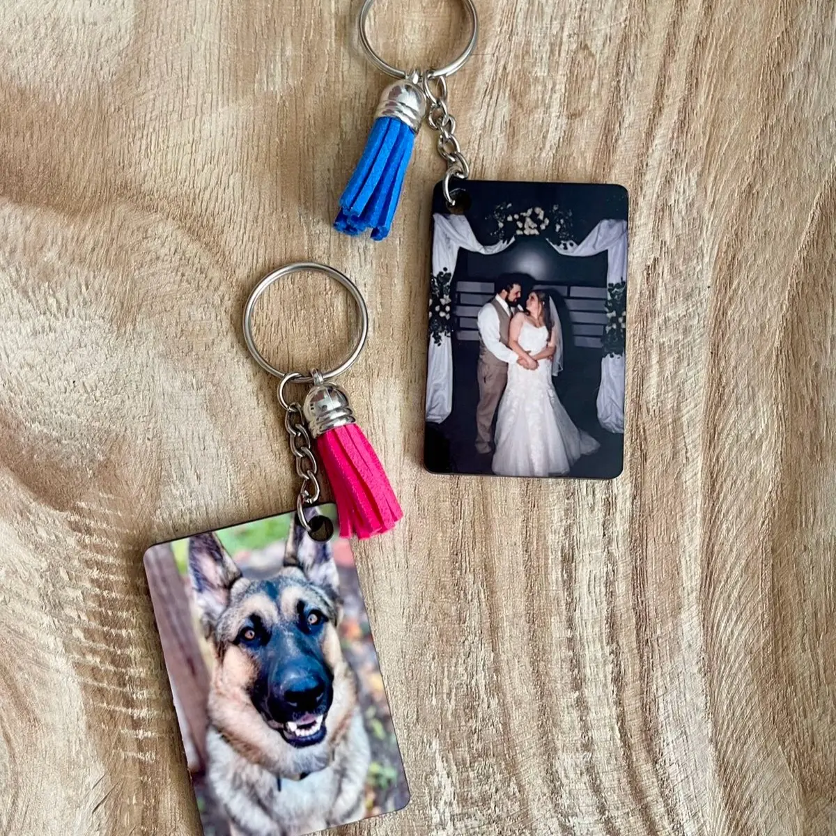 Custom Personalized Picture Keychains - Customize Your Keychain with a Personalized Picture