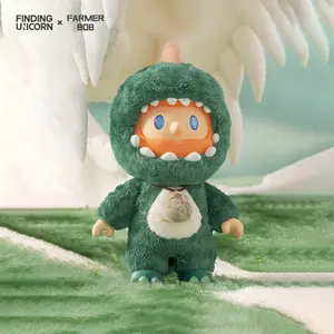 [FINDING UNICORN] FARMER BOB vinyl plush doll - FURRY REX-DINO BOB Cute Figures Desktop Ornament Collectible Toys Birthday Gifts HT8F9HDD76