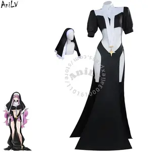 AniLV Game Anime Magic Sister Nun Uniform Dress Outfits Cosplay Costume