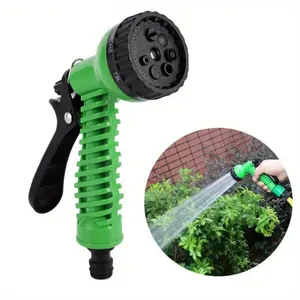 Adjustable 7 Pattern Water Gun Plant Flower Lawn Vegetable Watering Spray Gun Car Washing House Cleaning Water Gun