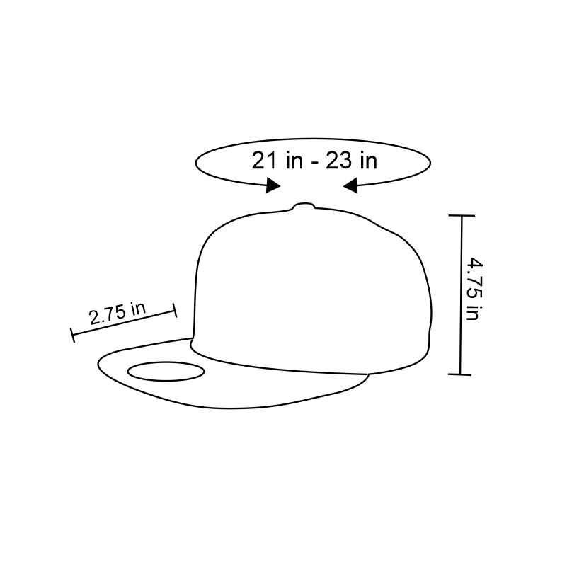 Sebashley Gorra Blessed 3D Alta Densidad SnapBack White & Black Adjustable Hat Unisex "Blessed" Design