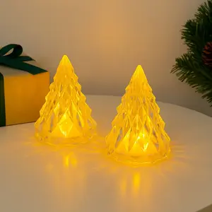 LED Luminous Iceberg Atmosphere Night Light Candlelight Christmas tree wedding mountain style decoration in winter