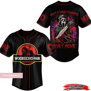 Halloween Ghostface Jersey, Ghostface Baseball