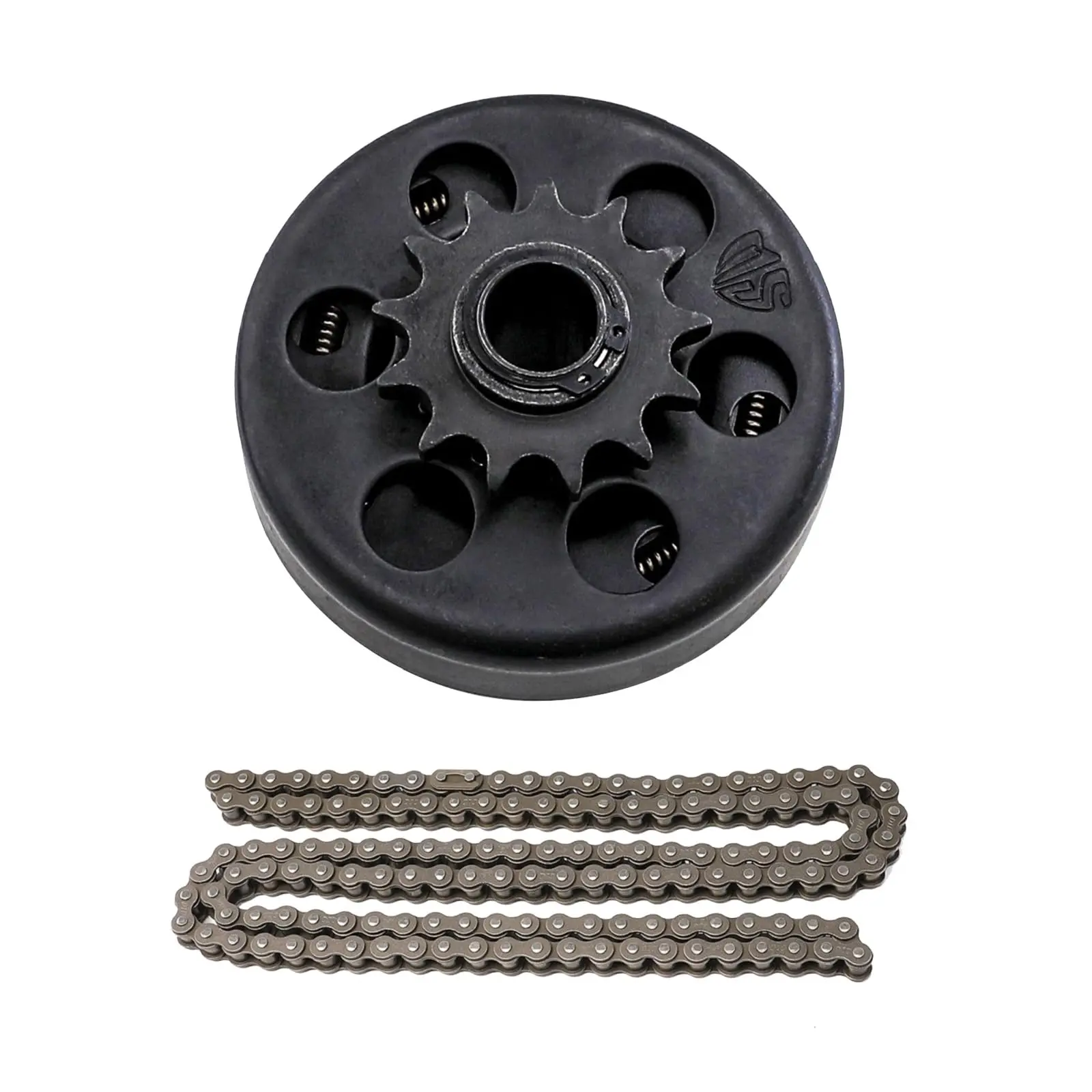 Go Kart Centrifugal Clutch 3/4 Bore 13T 3.5-7HP 170F with 428 Chain 108 Links for Predator 212CC Scooter Pit Dirt Bike ATV UTV Drift Trike Golf Cart Quad Buggy Dune Moped Lawn Mower 4 Wheeler Tricycle