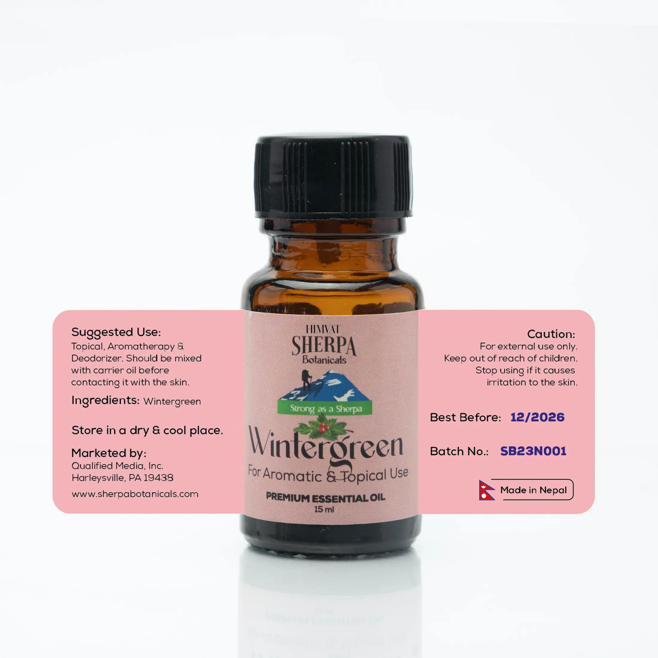 Wintergreen Essential Oil Aromatherapy