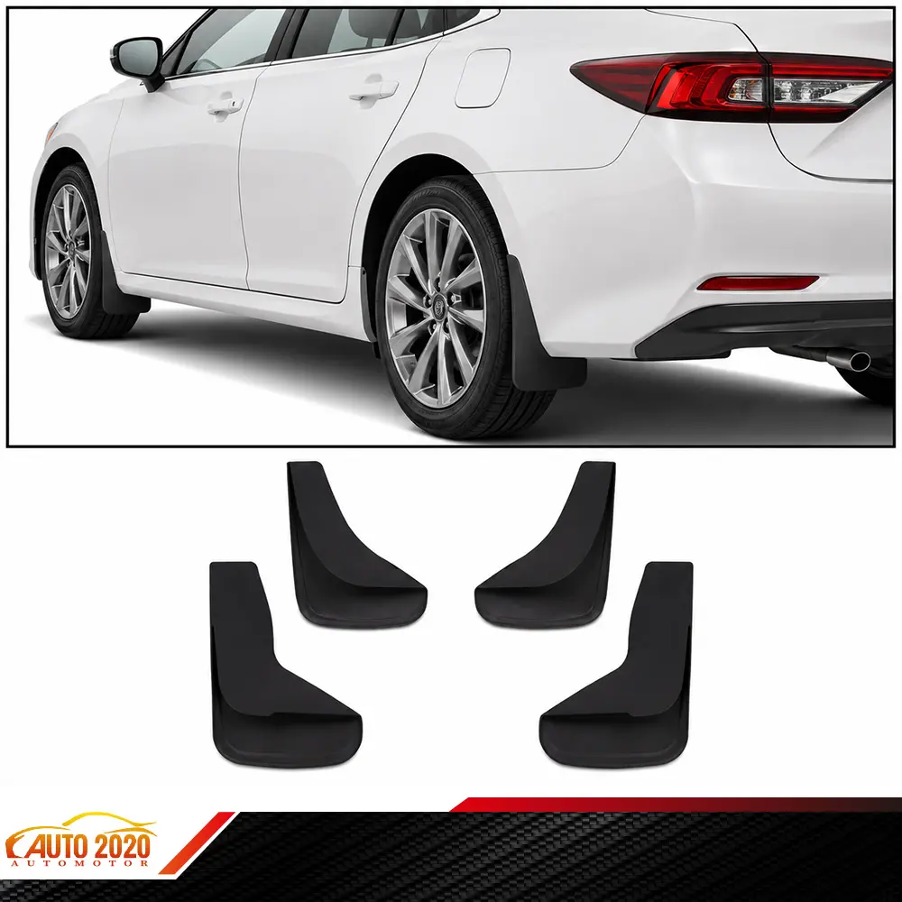 Fit For Black Front Rear  Fit For Chevy Universal Car Splash Guards Mud Flaps Mudguard Hardware