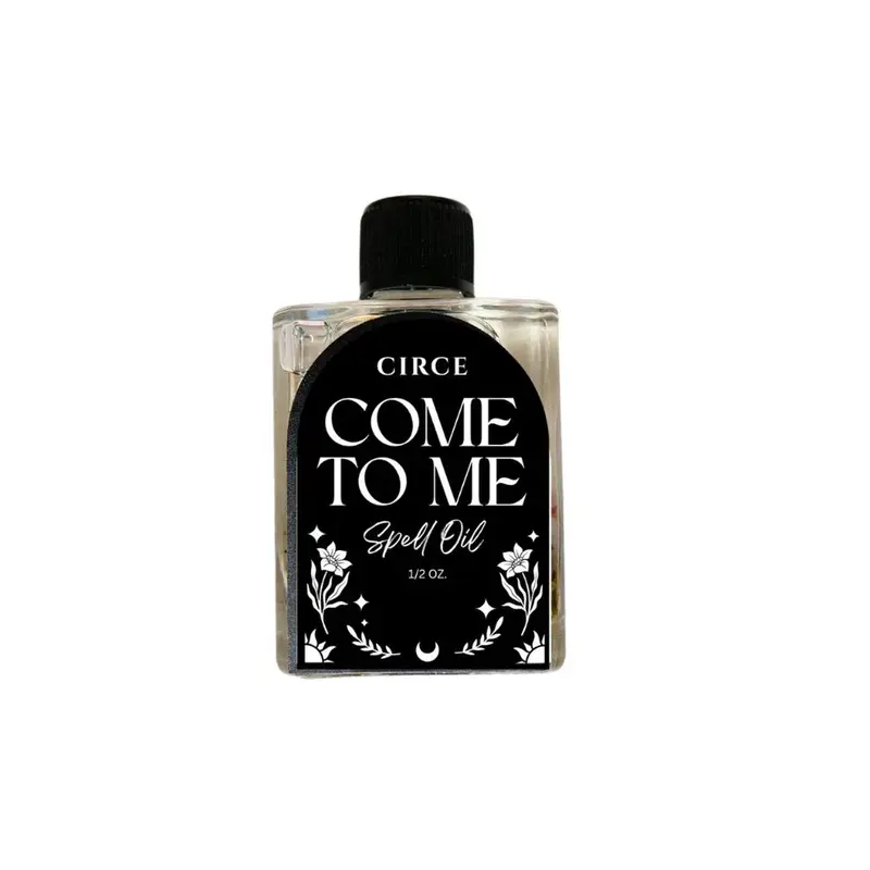 Circe Boutique 1 Ritual Spell Oil 1/2 oz (14 ml) - High Quality Handcrafted Herb-Infused Anointing Oil for Candles, Body, Crystals & Charms - Natural Blend for Love, Money, Protection (Beauty & Bath Care)