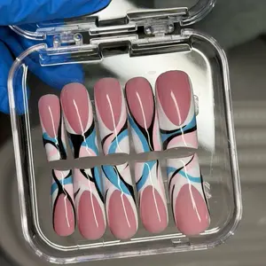 Pucci Press On Nails with Nail Kit - All Sizes and Lengths - Nail Care, Nail Art