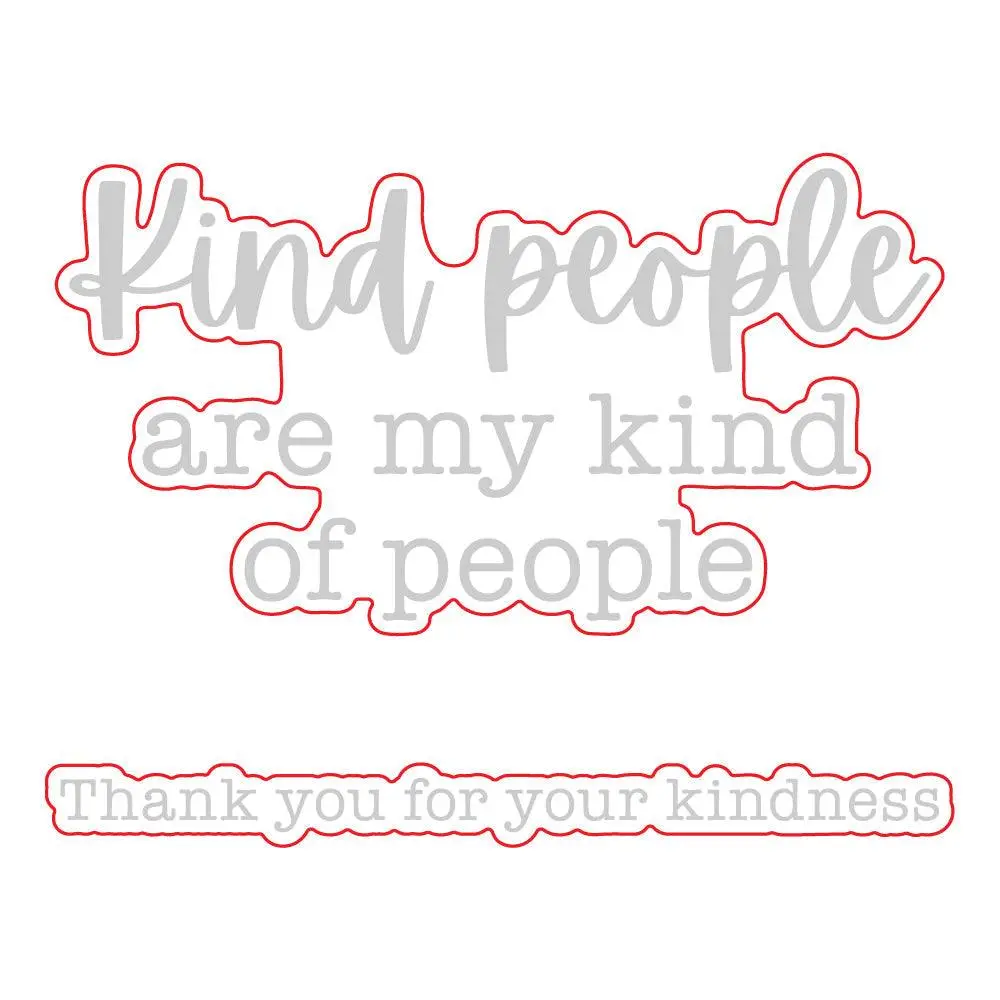 Honey Bee Stamps - Honey Cuts - Kind People