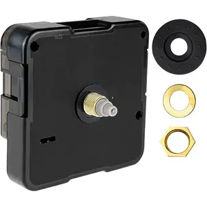 Clock Mechanism Replacement  Operated Movement Quartz Silent Clocks Kit Repair  Replacement Shaft Lengths 13.5mm (17/32 inch)