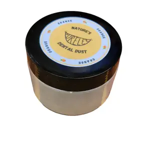 Purelee Naturals Kids/Toddler/Adult Re-mineralizing Sweet Orange Toothpowder, Natural Ayurvedic Toothpaste Alternative