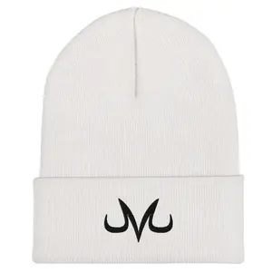 Anime inspired Embroidered Beanie DBZ Majin buu Vegeta