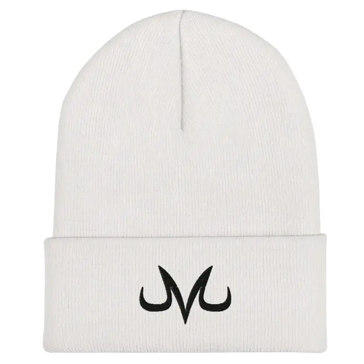 Anime inspired Embroidered Beanie DBZ Majin buu Vegeta