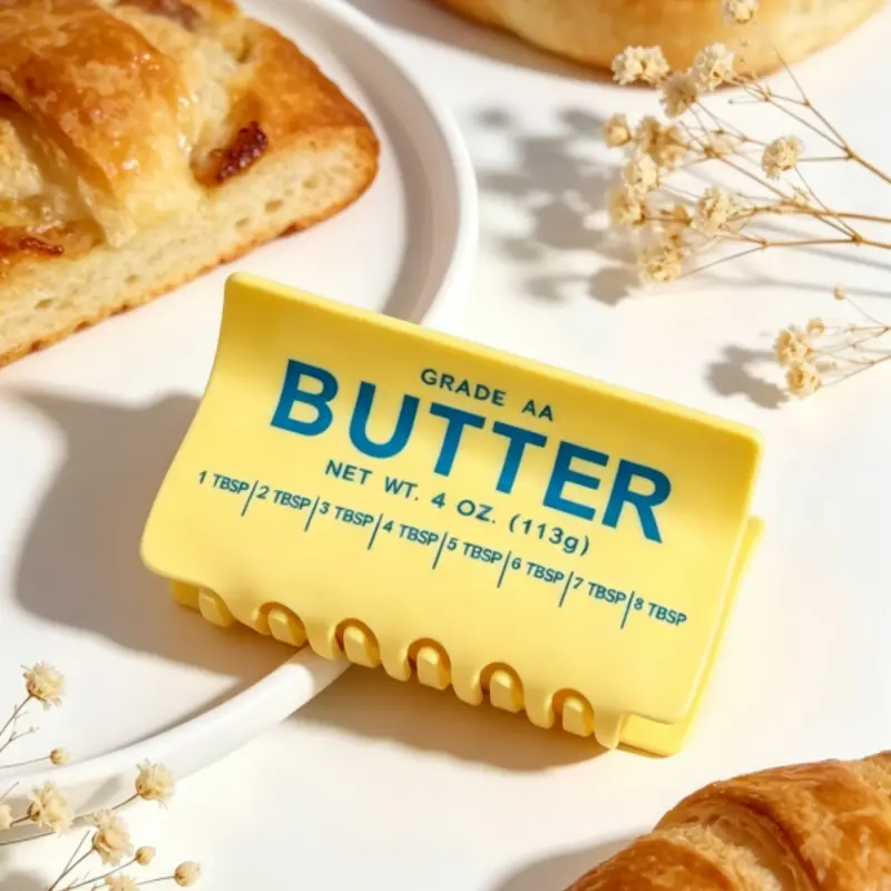 Cute Butter Hair Claw, Adorable Food-Shape Hair Clip for Women and Girls, Fun and Trendy Accessory, Perfect for Daily Use, Super Cute Clips