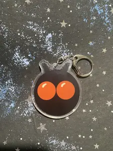 Mothman 3” Keychain - Cute cryptid Keychain - mothman Keychain