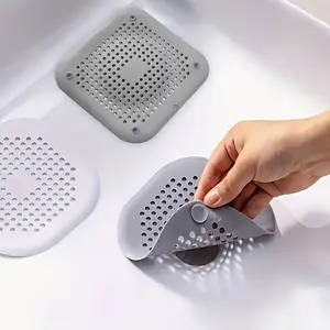 1pcs Hair Catcher Shower Drain Covers, Anti-Clogging Sink Strainer for Bathroom and Kitchen, Debris Filter for Tub