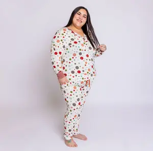 Gumdrop Two Piece JoggerJammie (3x-5x)