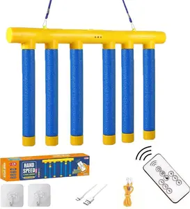 Party Challenge Remote Control Drop Rod Game Reaction Time Trainer Hand Speed Toy Catch Stick Reflex Exercise Punishment Game Family Fun Easy Operation Cool Viral TikTok Gift for Kids Adults Family Events