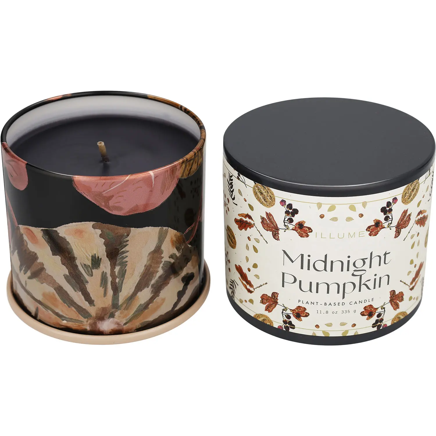 Illume Midnight Pumpkin By Illume Vanity Tin Candle For Unisex