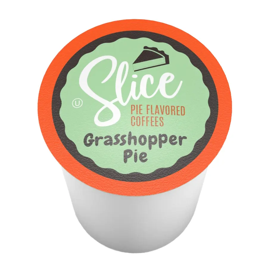 Slice Grasshopper Pie Coffee Pods Slice Grasshopper Pie Coffee Pods
