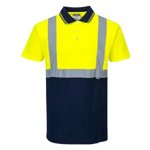 PORTWEST® Two Tone Hi Vis Polo Shirt - ANSI Class 1 - S479
