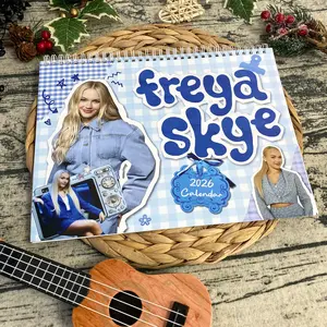 Freya Skye 2026 Wall Calendar, Celebrity Unique Holiday, New Year, Funny Gift For Friends, 2026 Wall Calendar