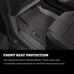 Husky Liners Weatherbeater - Front & 2nd Seat Floor Liners (Footwell Coverage) 99241