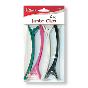 Annie Jumbo Clips (4 pc)