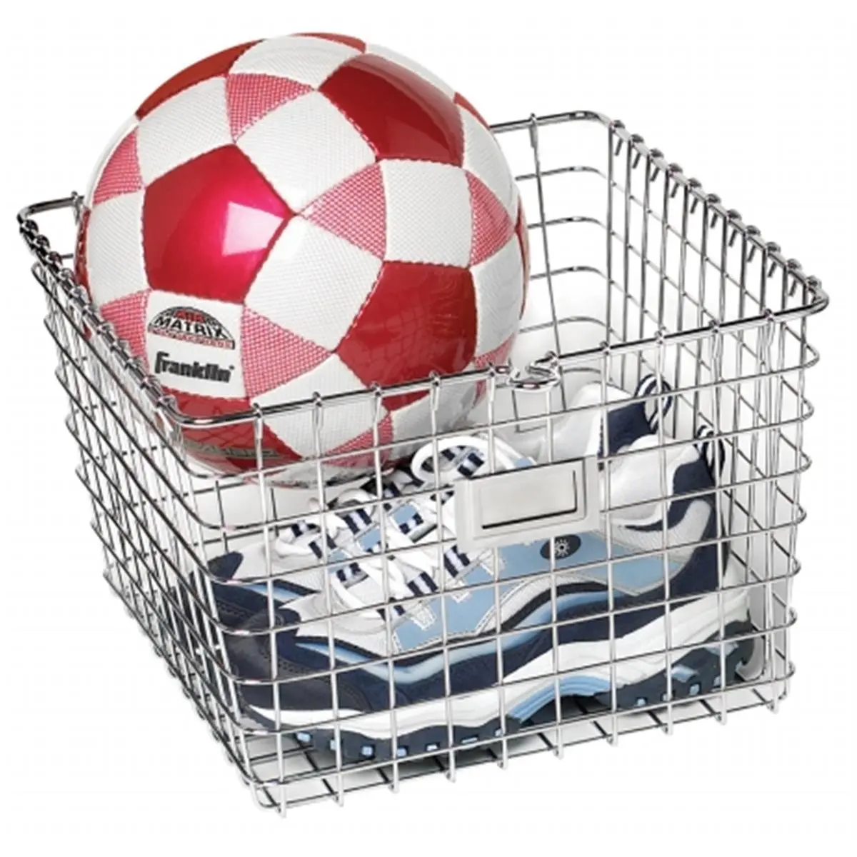 212 MAIN Medium Steel Mesh Carry Basket - Wire Storage Basket for Sailing, Water Sports, Portable Organizing Needs, Portable Storage Basket